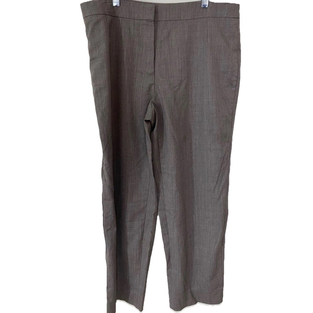 Barbara Lohmann  Brown Straight Leg Dress Pants Trousers Women Size Eu 42 German